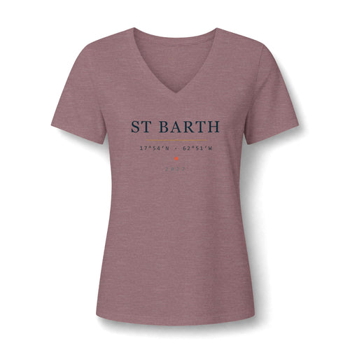 Club St Barth Coordinates 17° 54′N / … Women's Tee