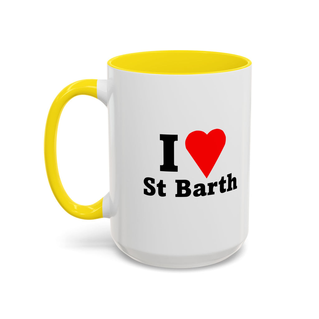 I Love St Barth Coffee Mug
