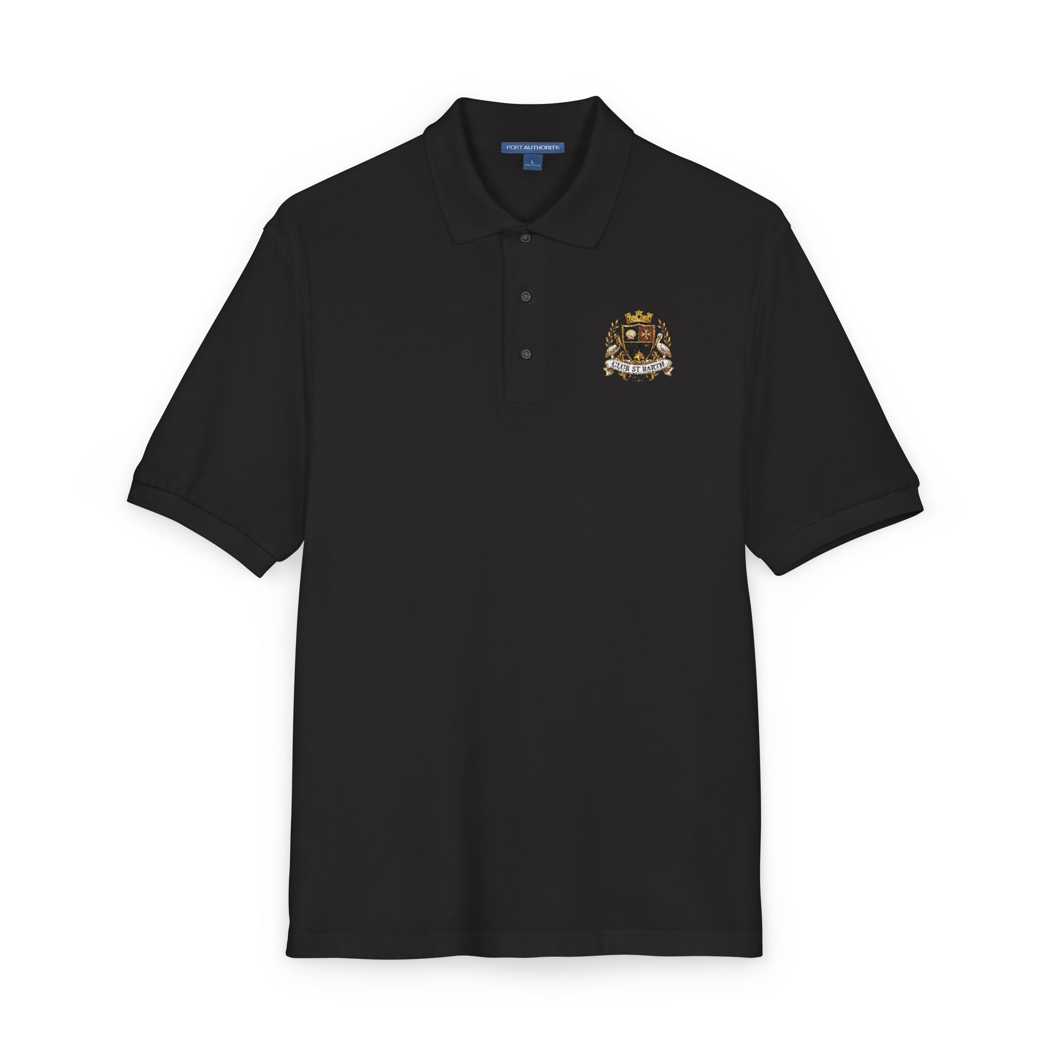 Club St Barth Crest — F.W.I. Unisex Polo Shirt (Embroidery)