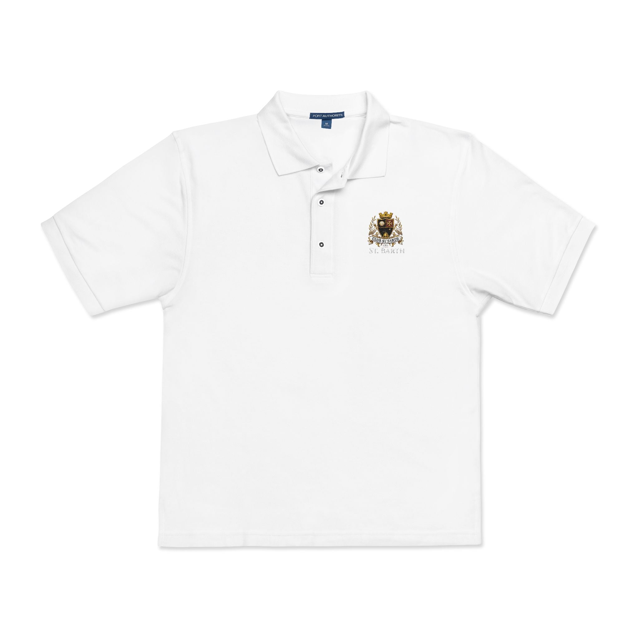 Club St Barth Crest — F.W.I. Unisex Polo Shirt (Embroidery)