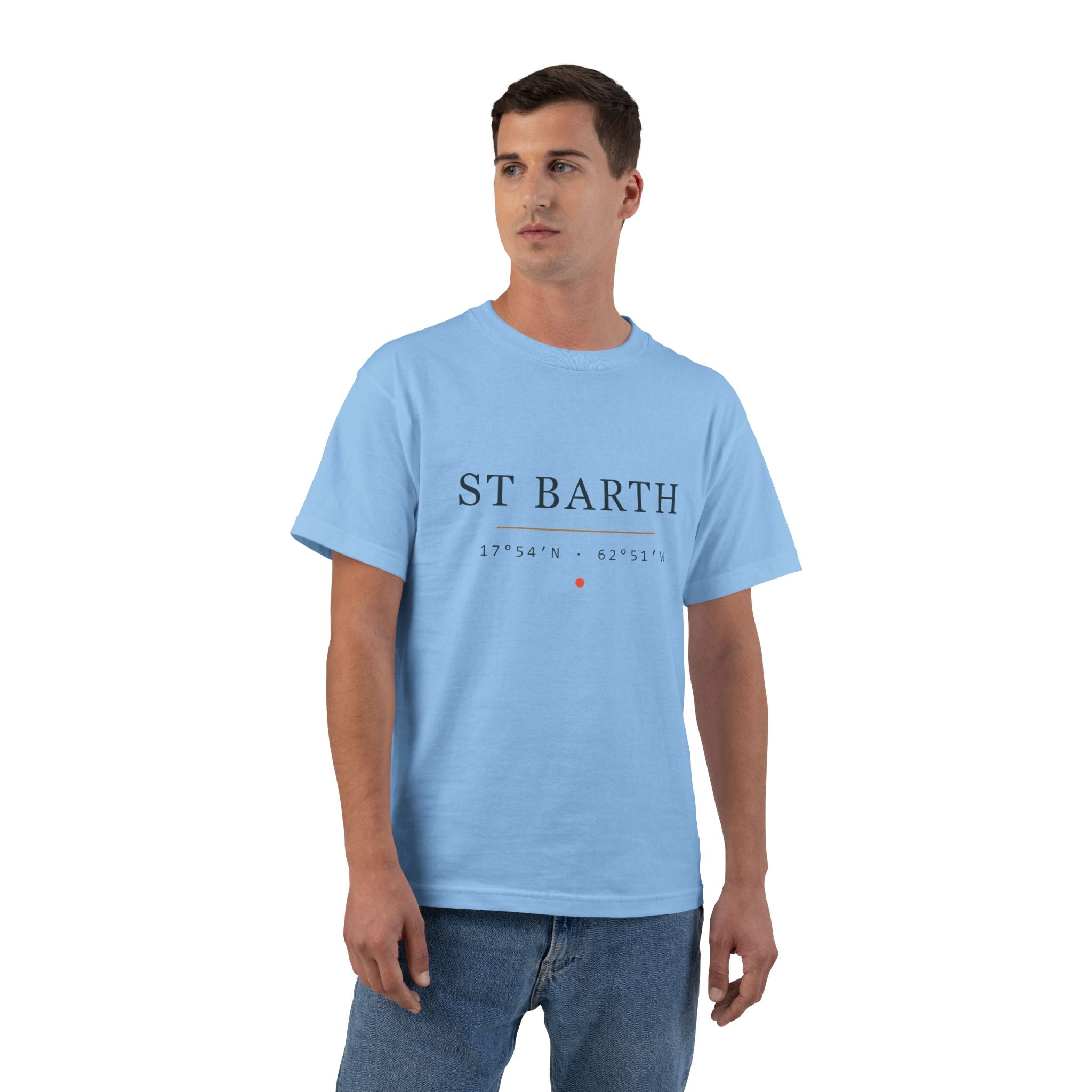 Club St Barth Crest Tee — F.W.I — 17°54′N SXM - SBH