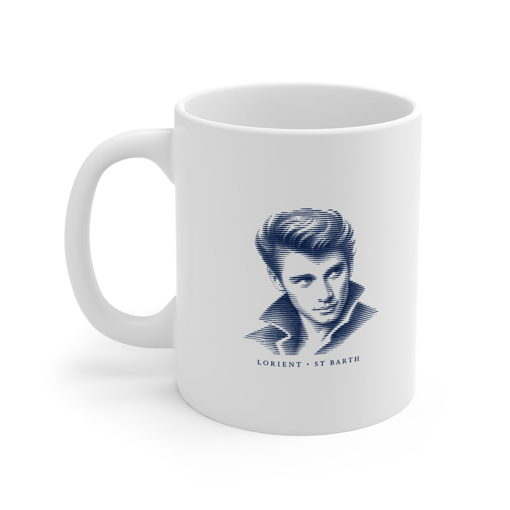 Lorient St Barth White Coffee Mug