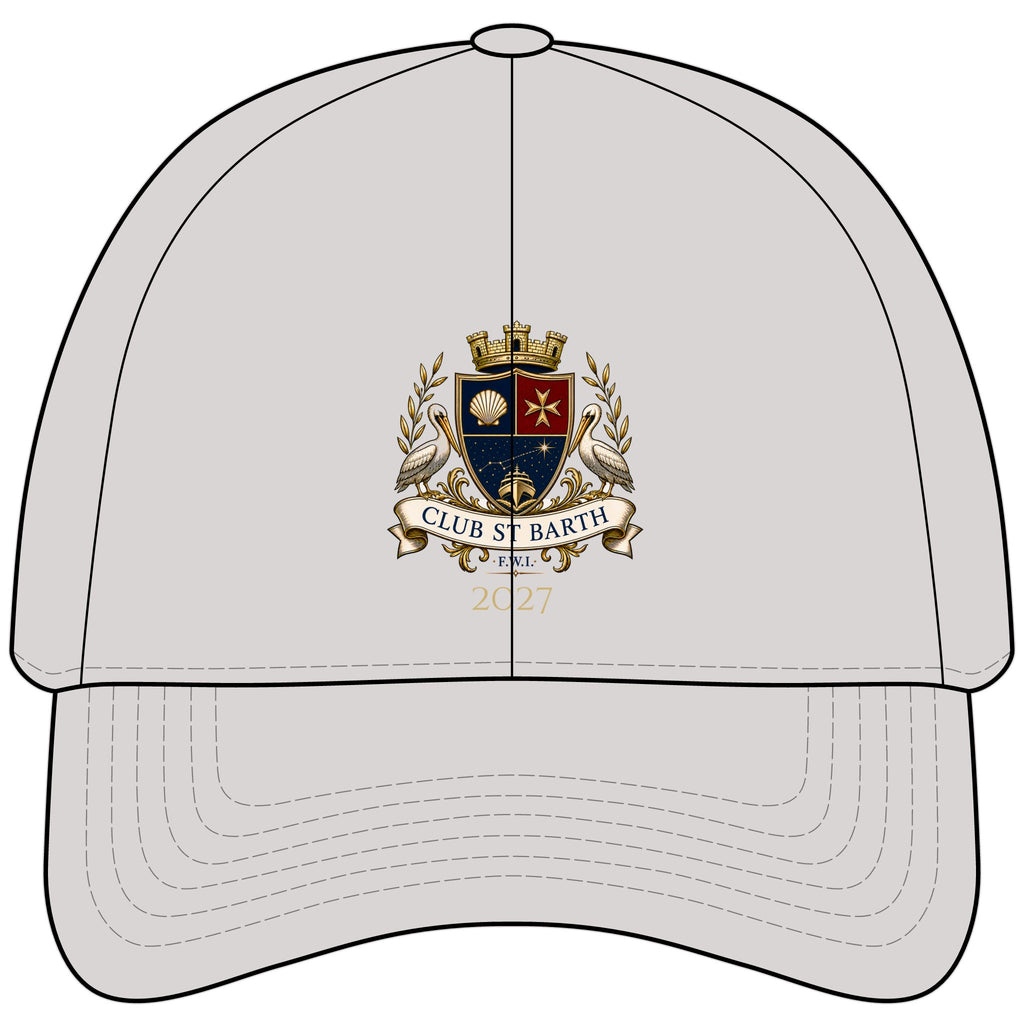 Club St Barth Crest Cap — F.W.I.