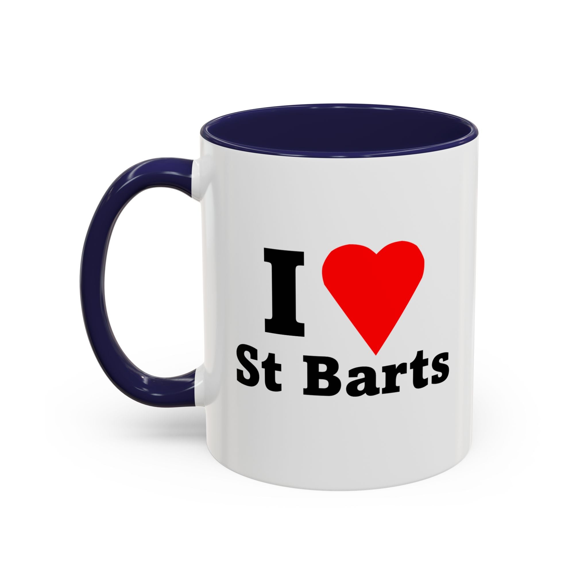 I Love St Barts Coffee Mug