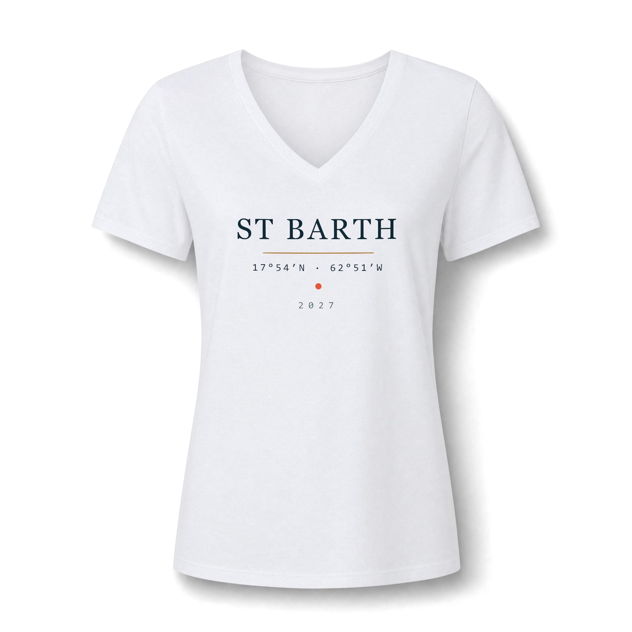Club St Barth Coordinates 17° 54′N / … Women's Tee