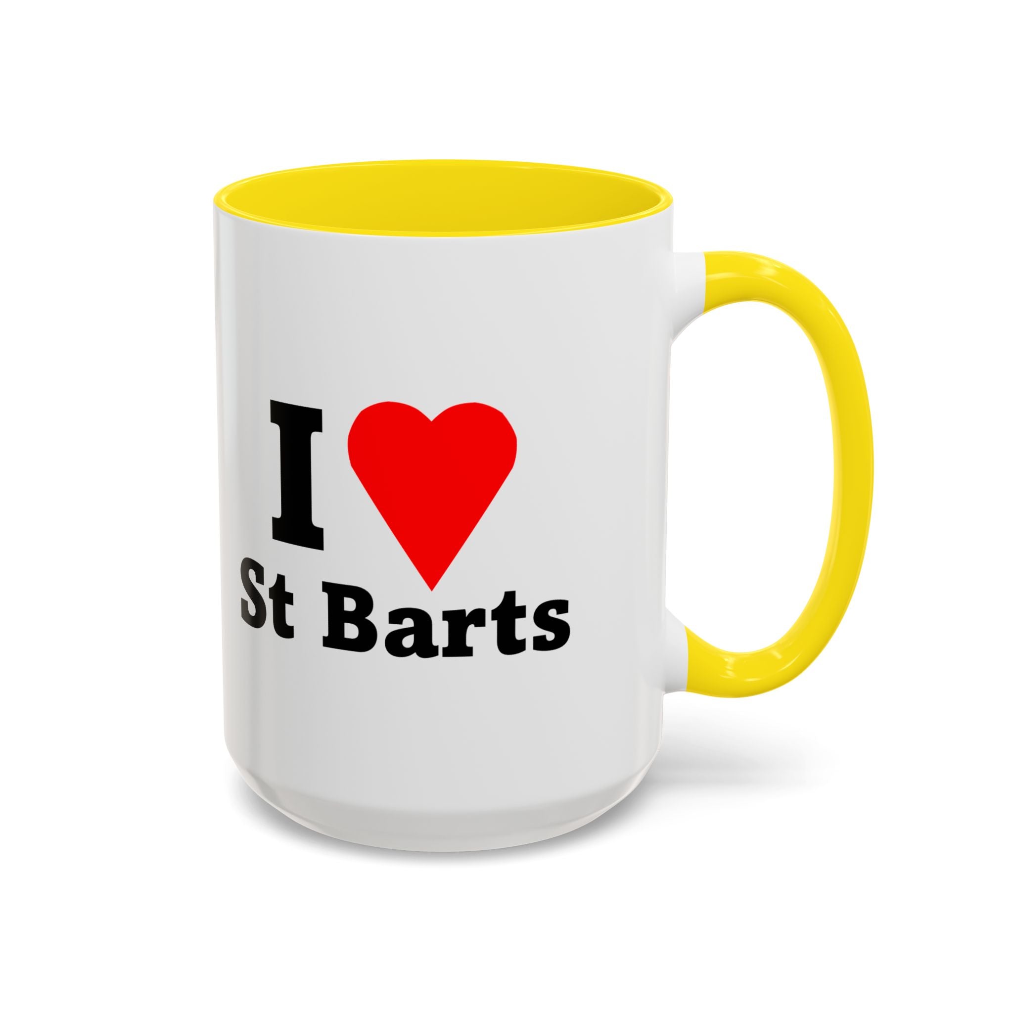 I Love St Barts Coffee Mug
