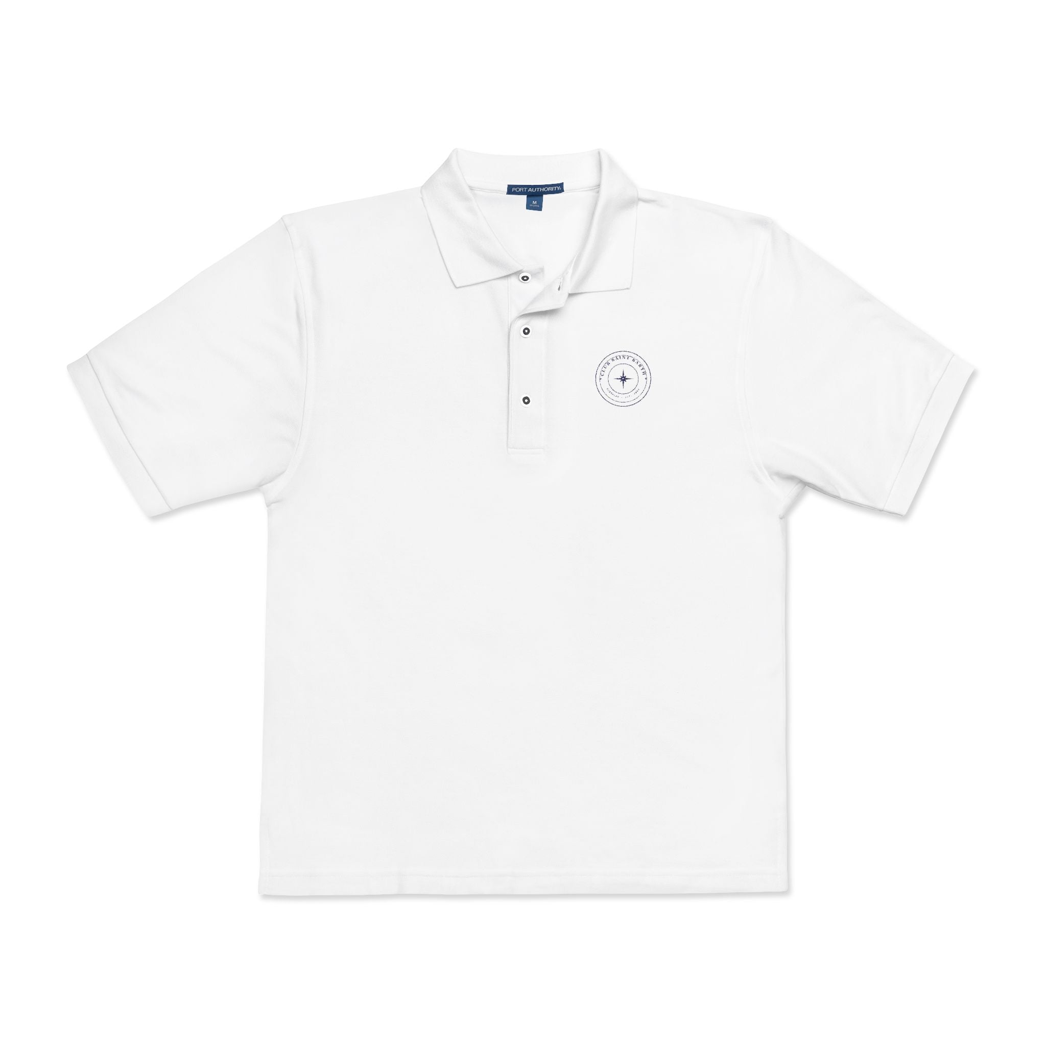 Club St Barth Crest Polo — Embroidered
