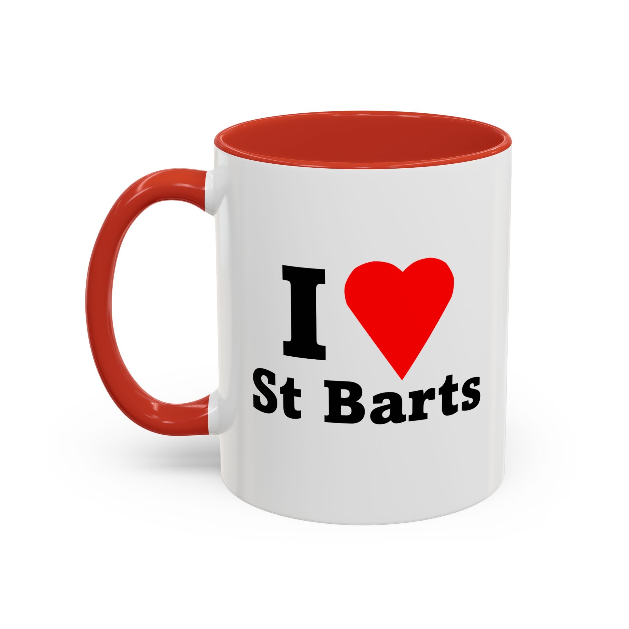 I Love St Barts Coffee Mug