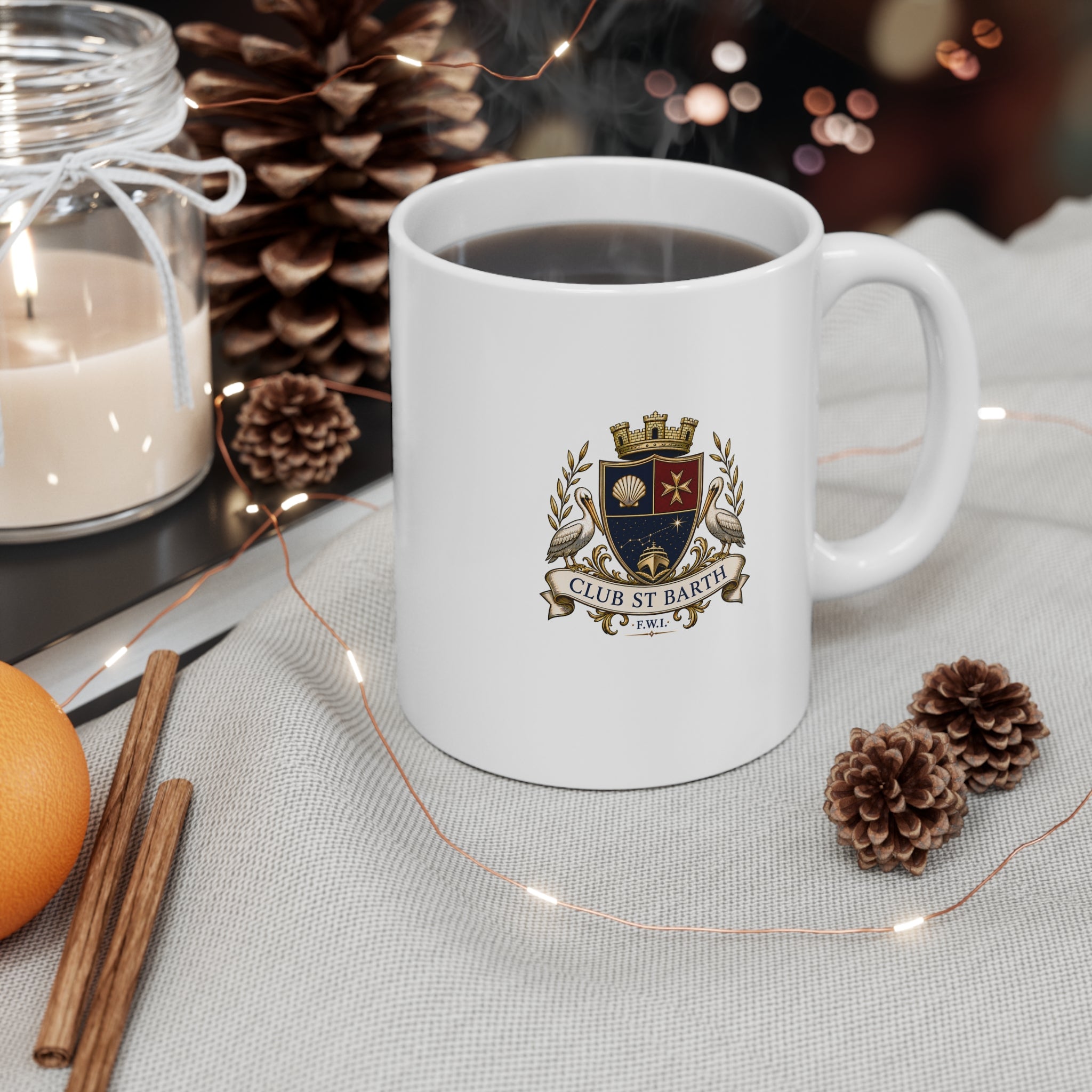 Club St. Barth Crested Mug