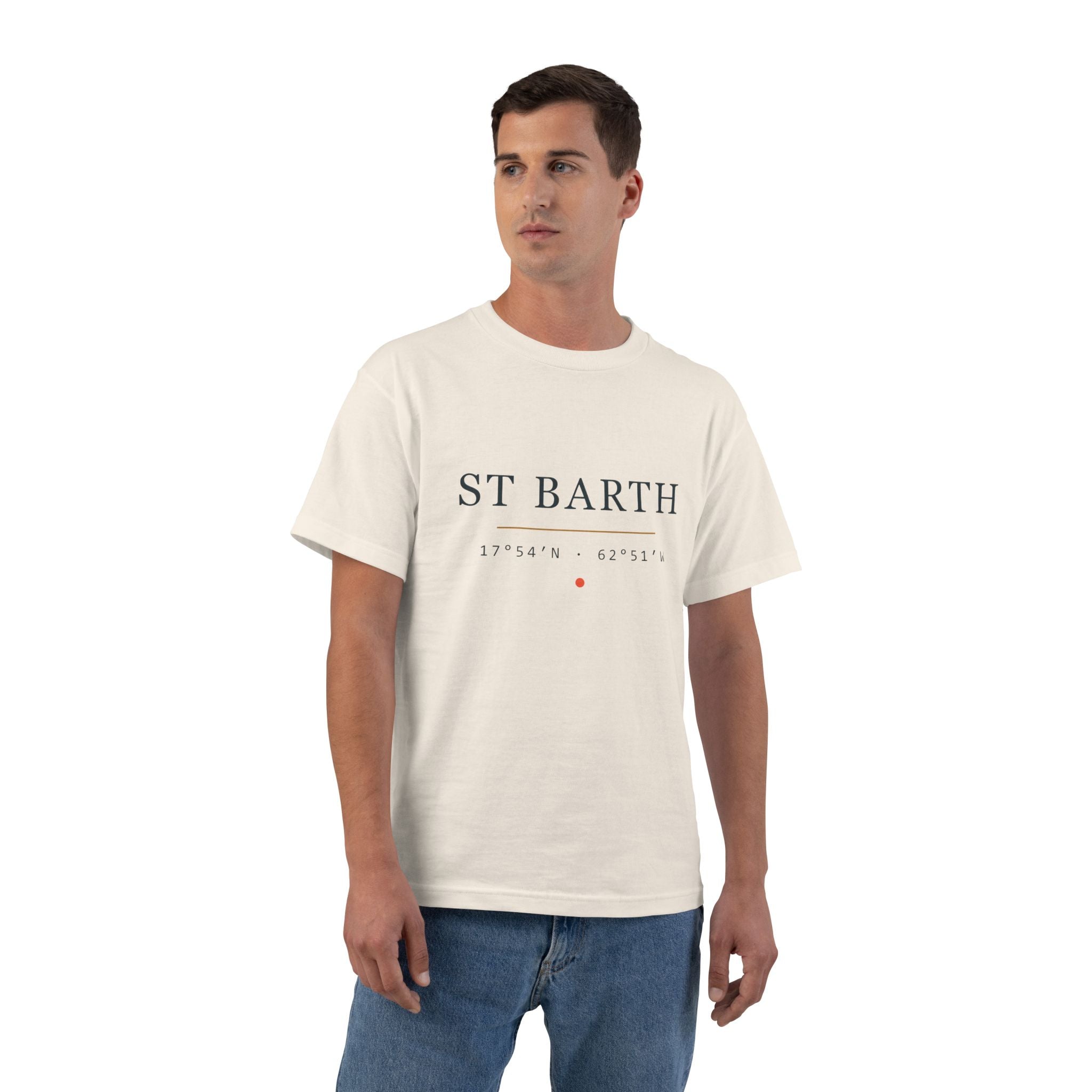 Club St Barth Crest Tee — F.W.I — 17°54′N SXM - SBH