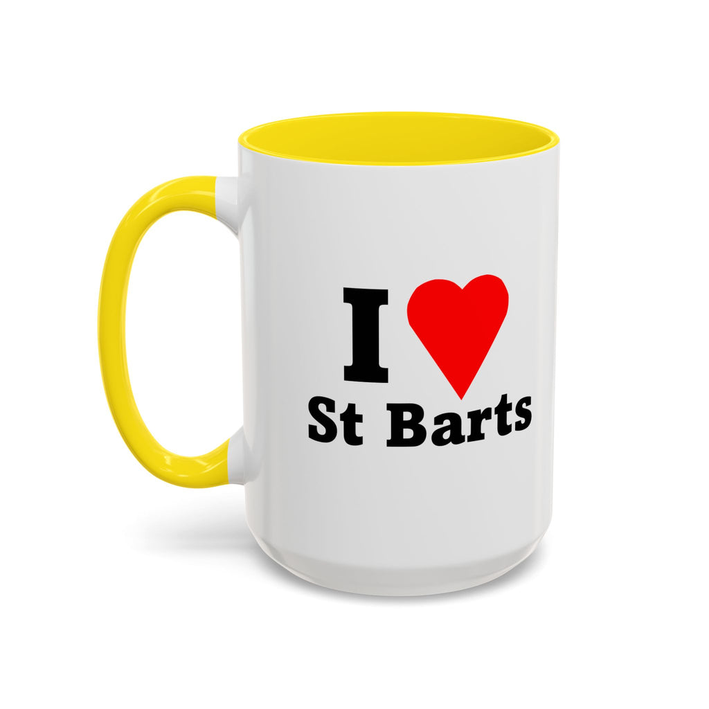 I Love St Barts Coffee Mug