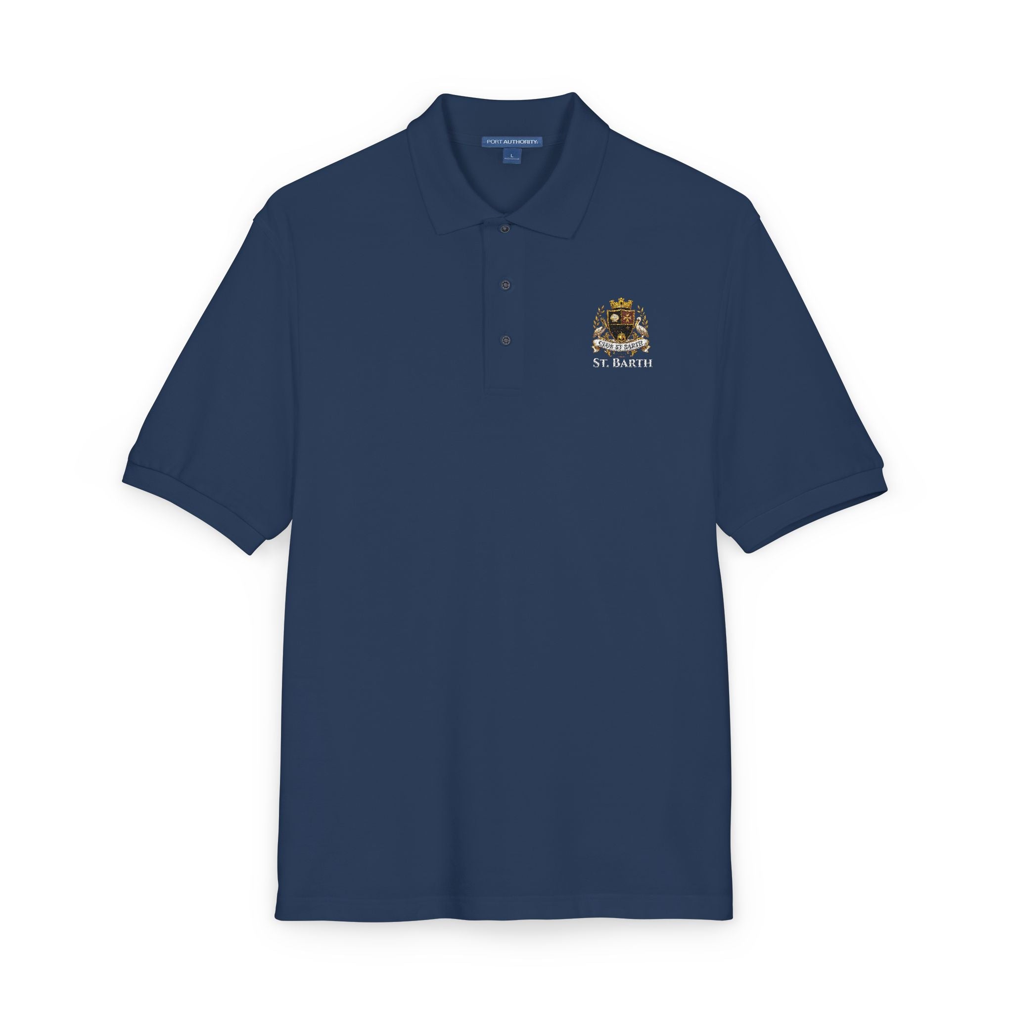 Club St Barth Crest — F.W.I. Unisex Polo Shirt (Embroidery)