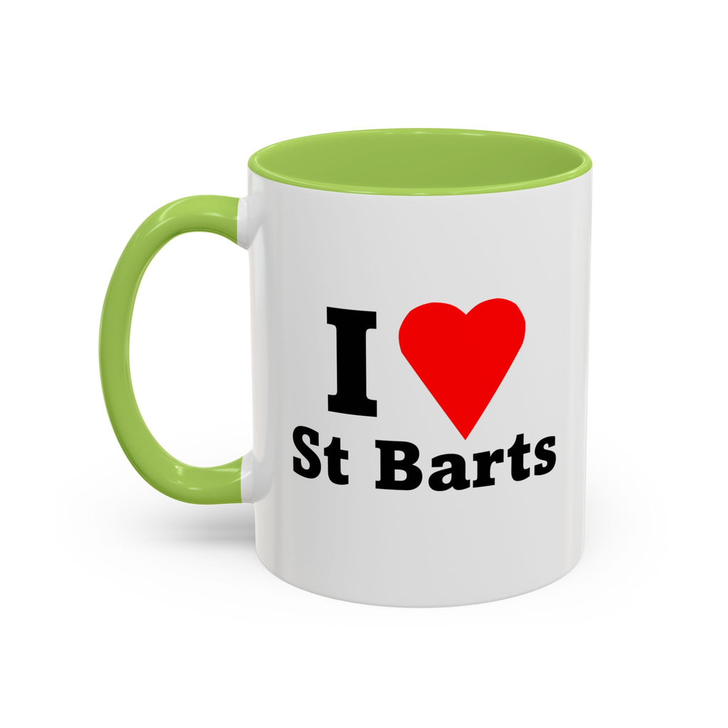 I Love St Barts Coffee Mug