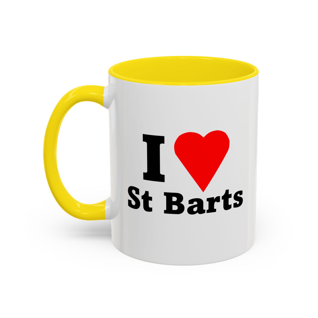 I Love St Barts Coffee Mug