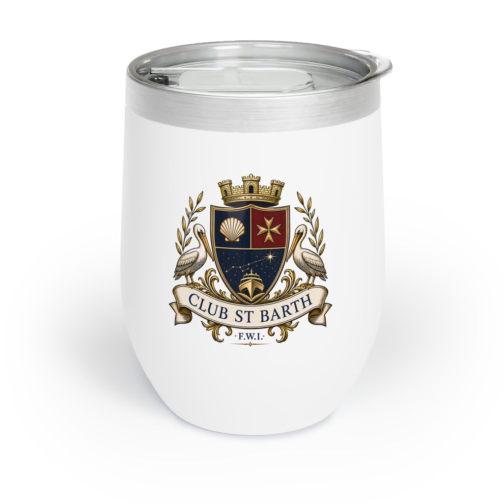Club St. Barth Crested Chill Wine Tumbler