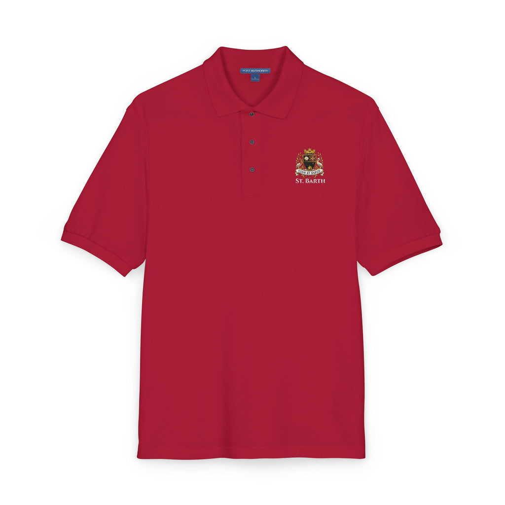 Club St Barth Crest — F.W.I. Unisex Polo Shirt (Embroidery)
