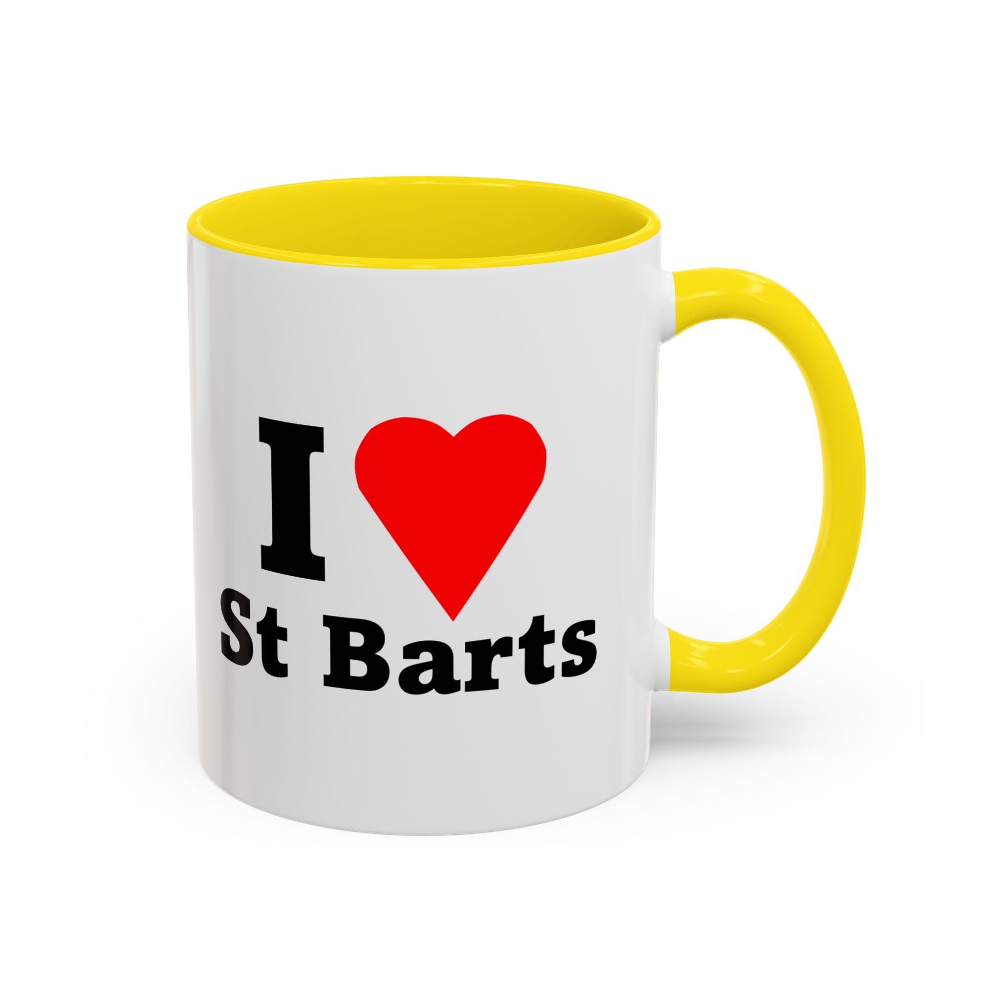 I Love St Barts Coffee Mug
