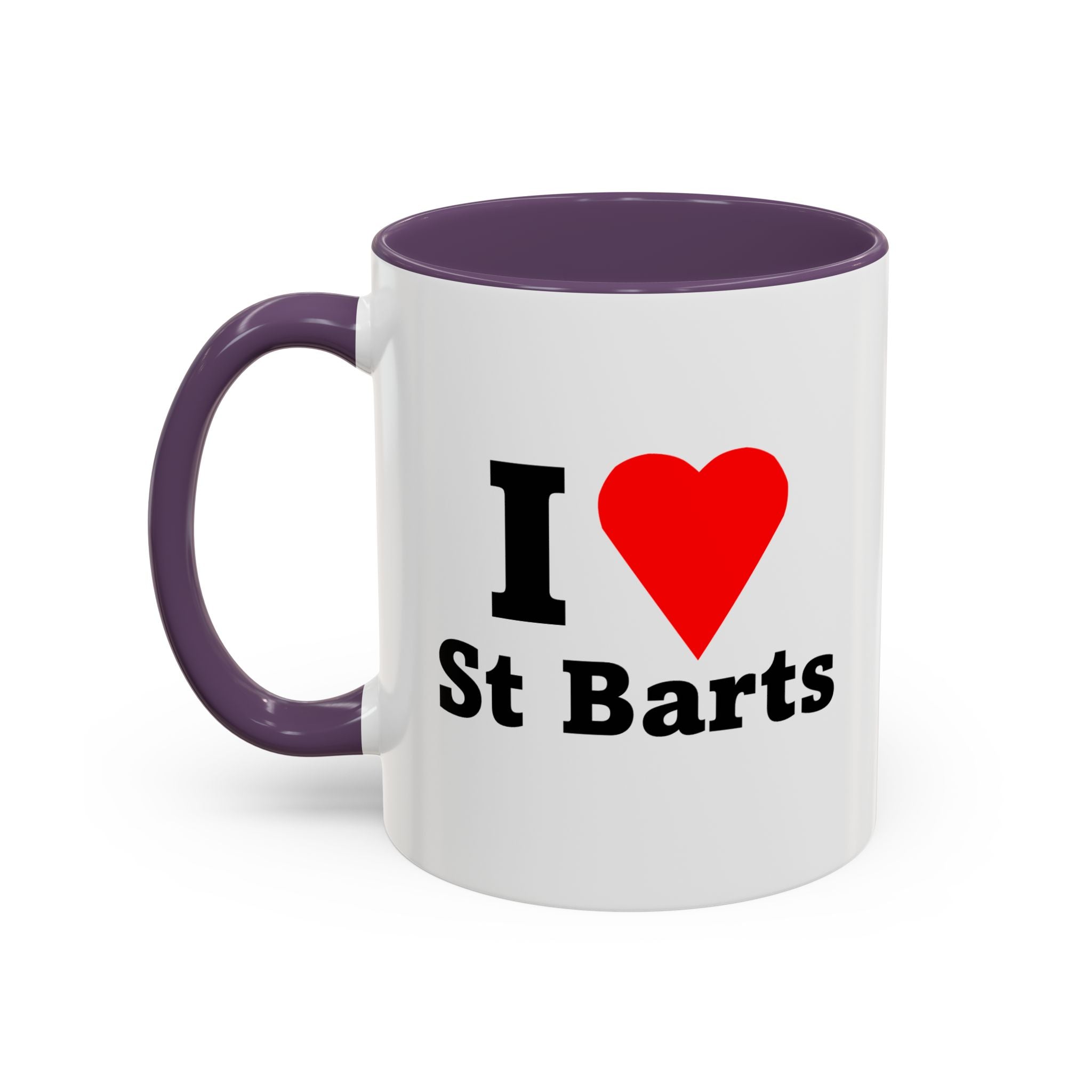 I Love St Barts Coffee Mug