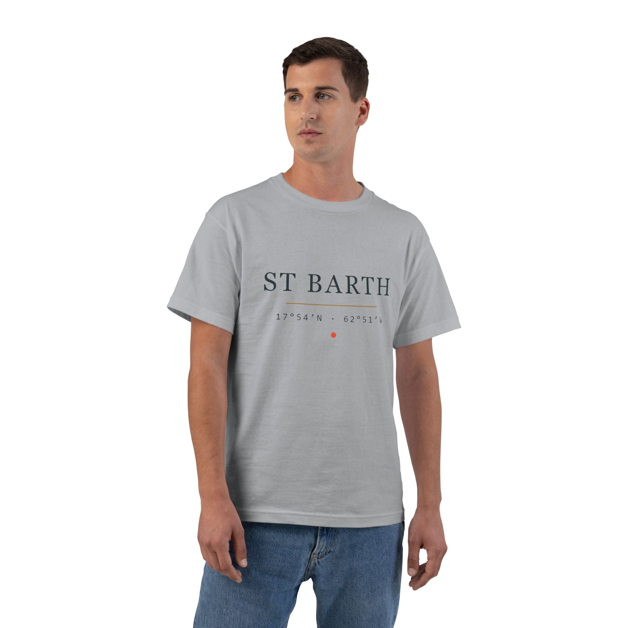 Club St Barth Crest Tee — F.W.I — 17°54′N SXM - SBH