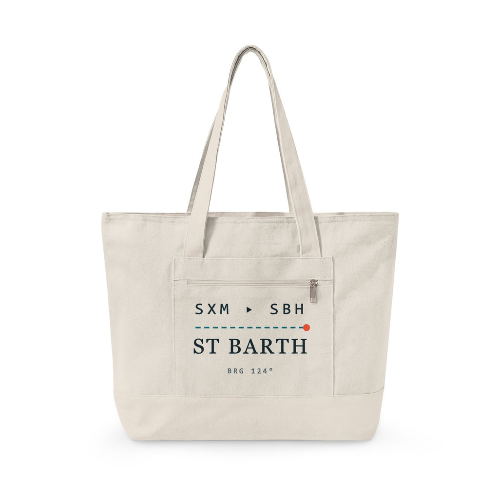 Club St Barth Crossing Tote — SXM ▸ SBH