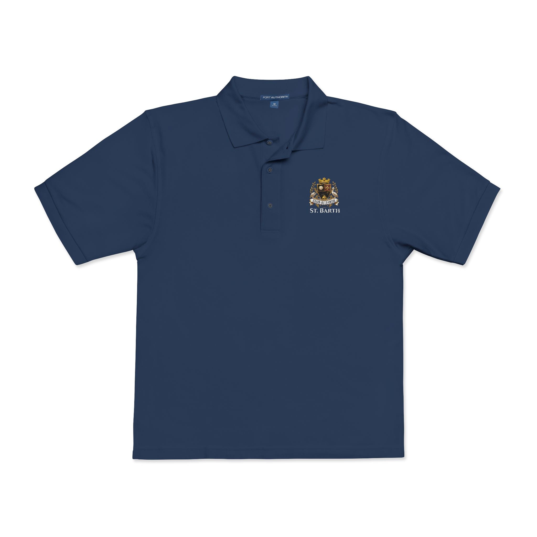 Club St Barth Crest — F.W.I. Unisex Polo Shirt (Embroidery)