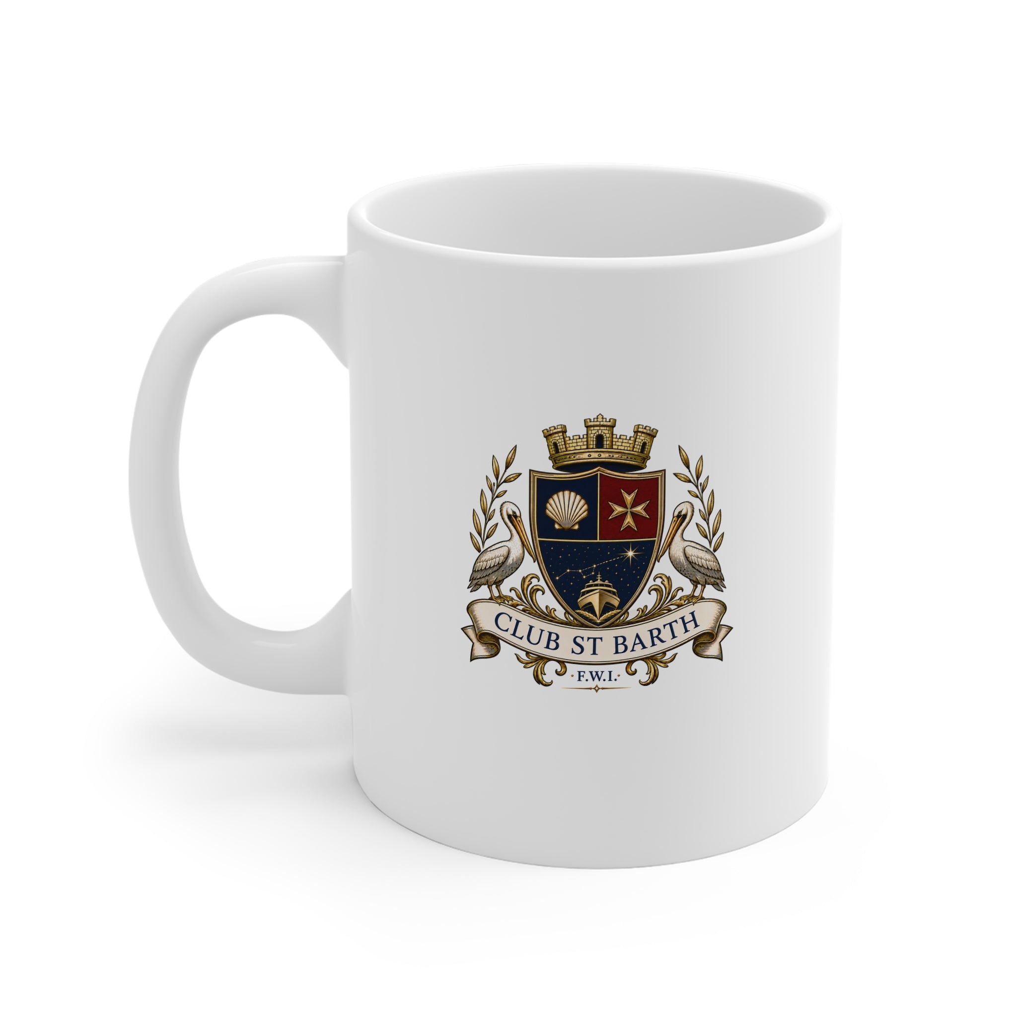 Club St. Barth Crested Mug