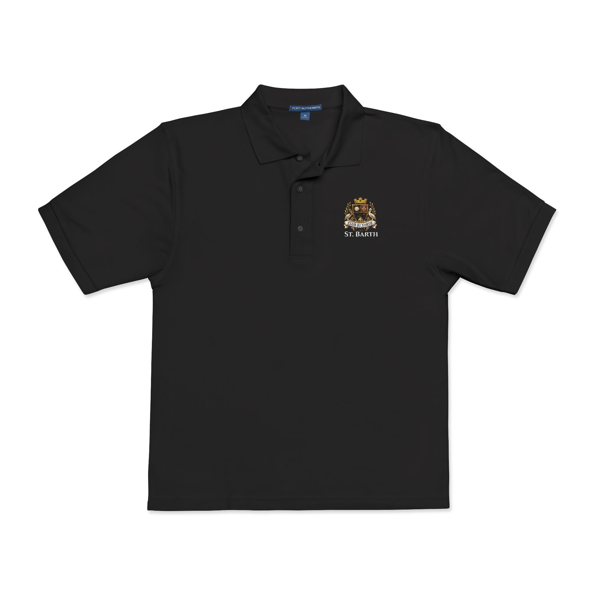 Club St Barth Crest — F.W.I. Unisex Polo Shirt (Embroidery)