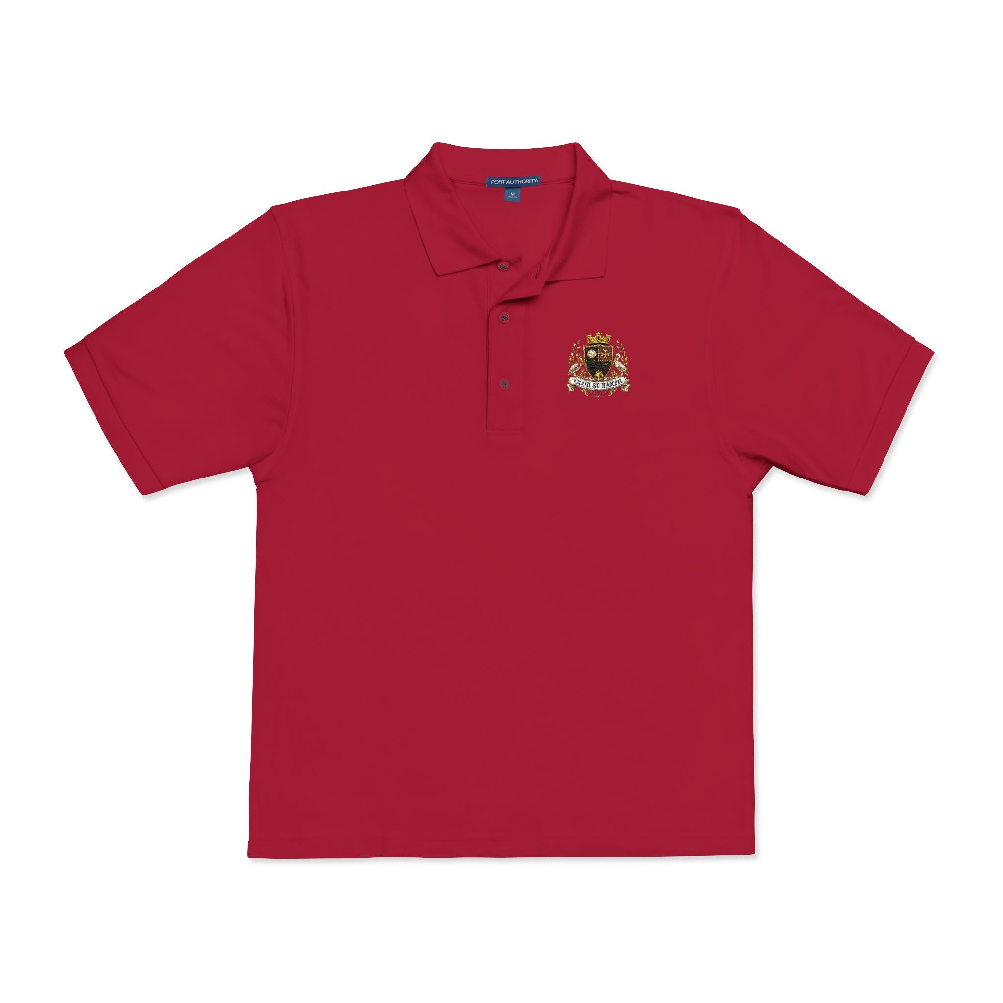 Club St Barth Crest — F.W.I. Unisex Polo Shirt (Embroidery)