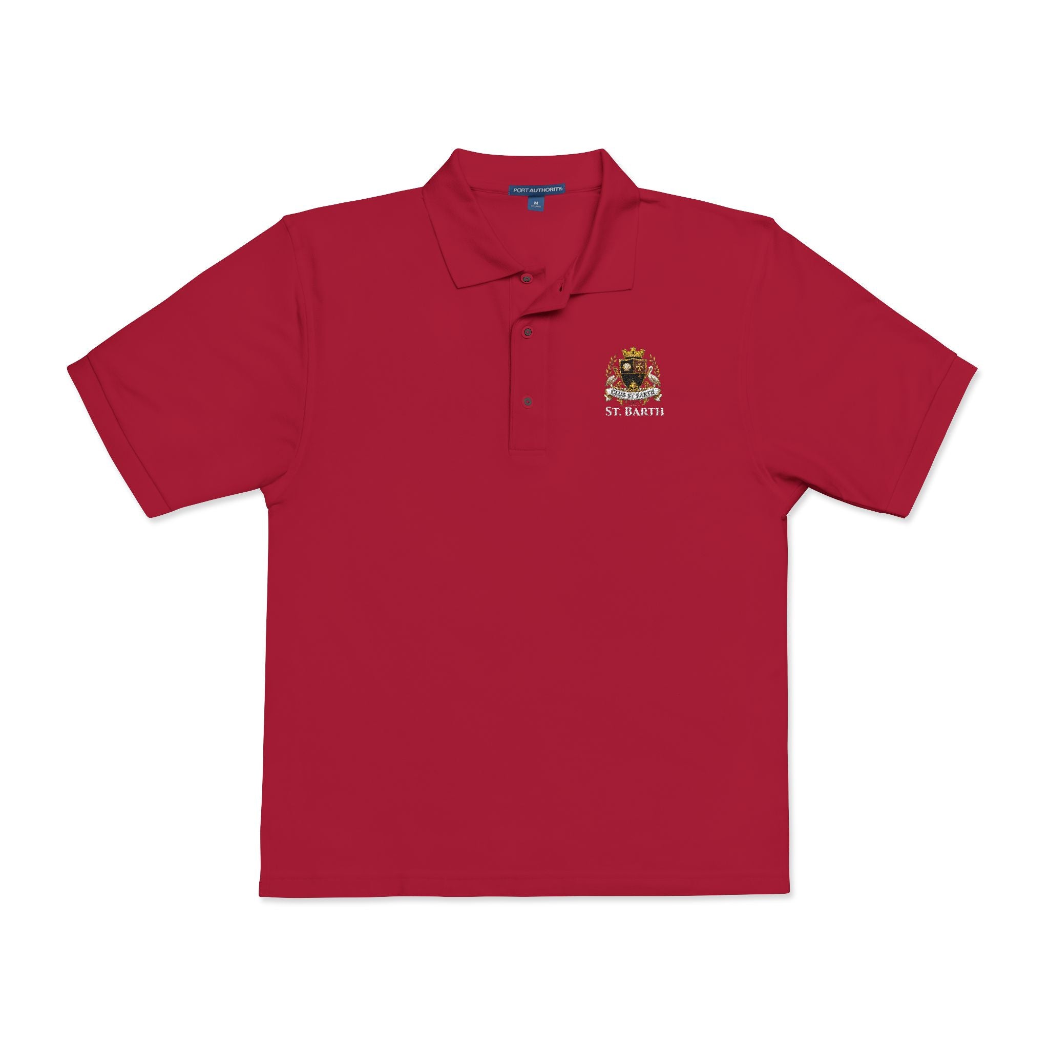 Club St Barth Crest — F.W.I. Unisex Polo Shirt (Embroidery)