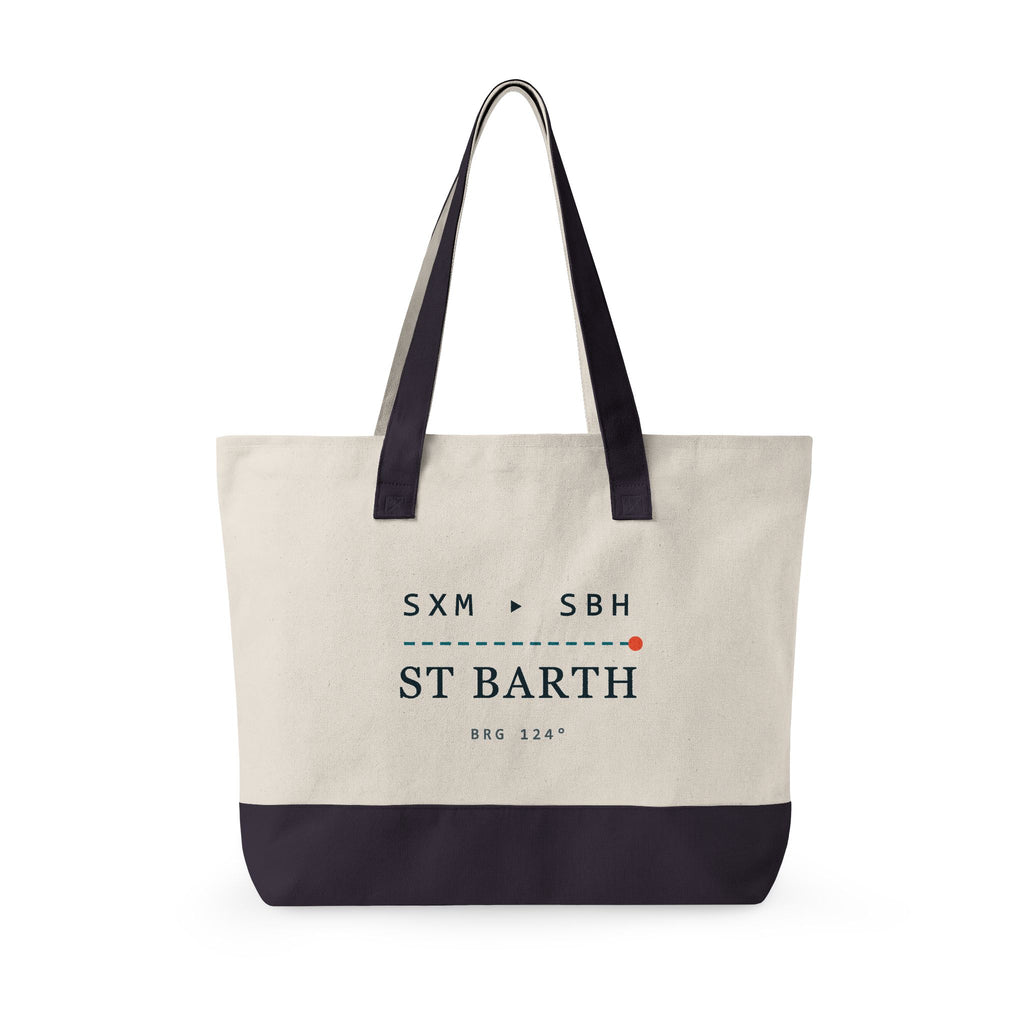 Club St Barth Crossing Tote — SXM ▸ SBH