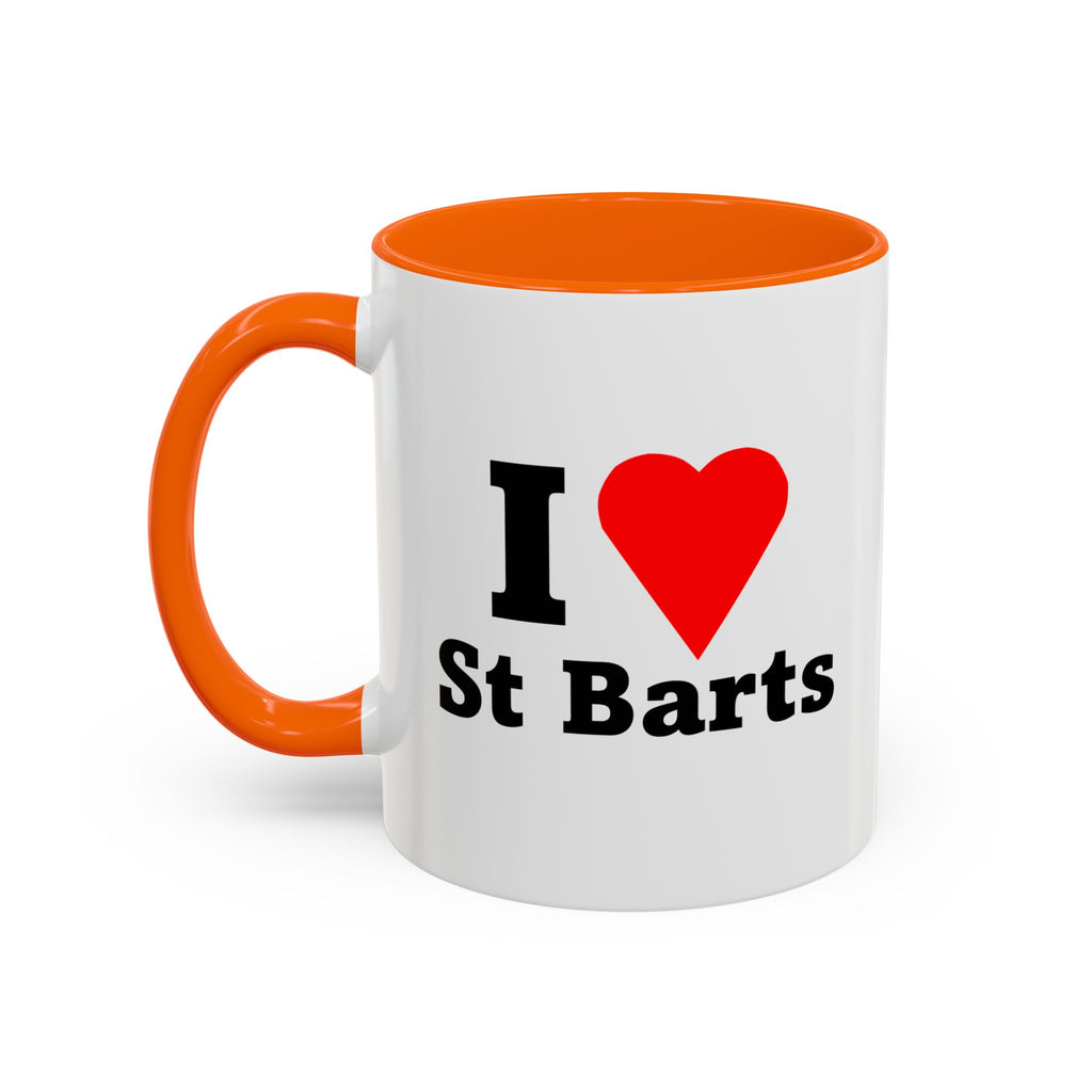 I Love St Barts Coffee Mug
