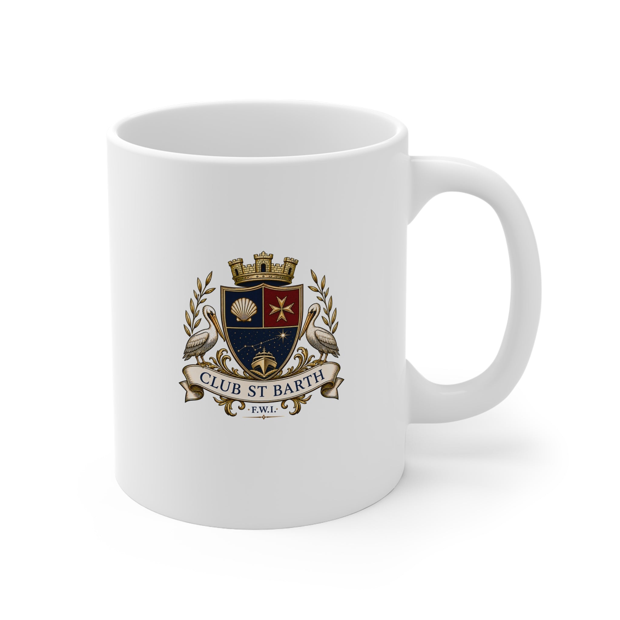 Club St. Barth Crested Mug