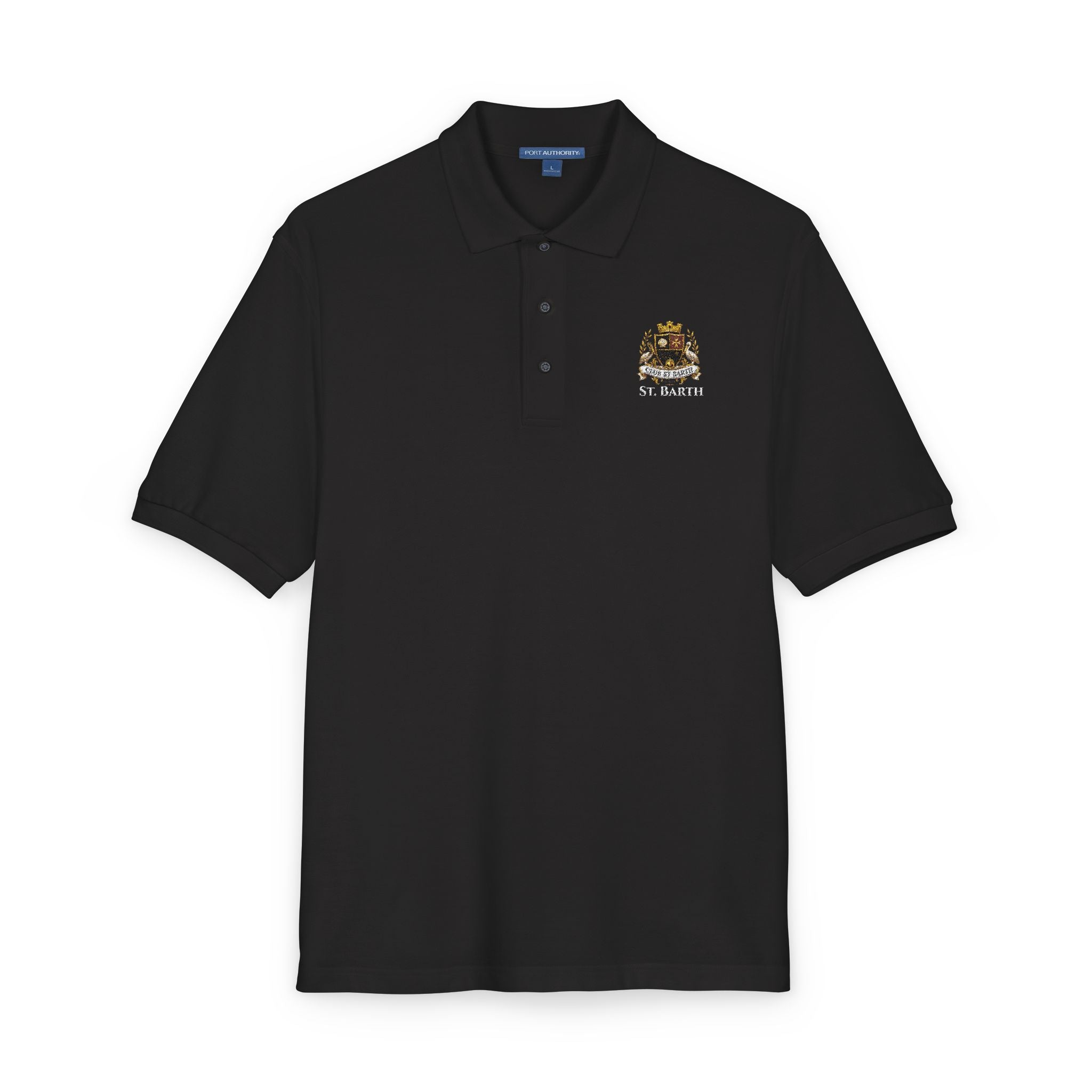 Club St Barth Crest — F.W.I. Unisex Polo Shirt (Embroidery)