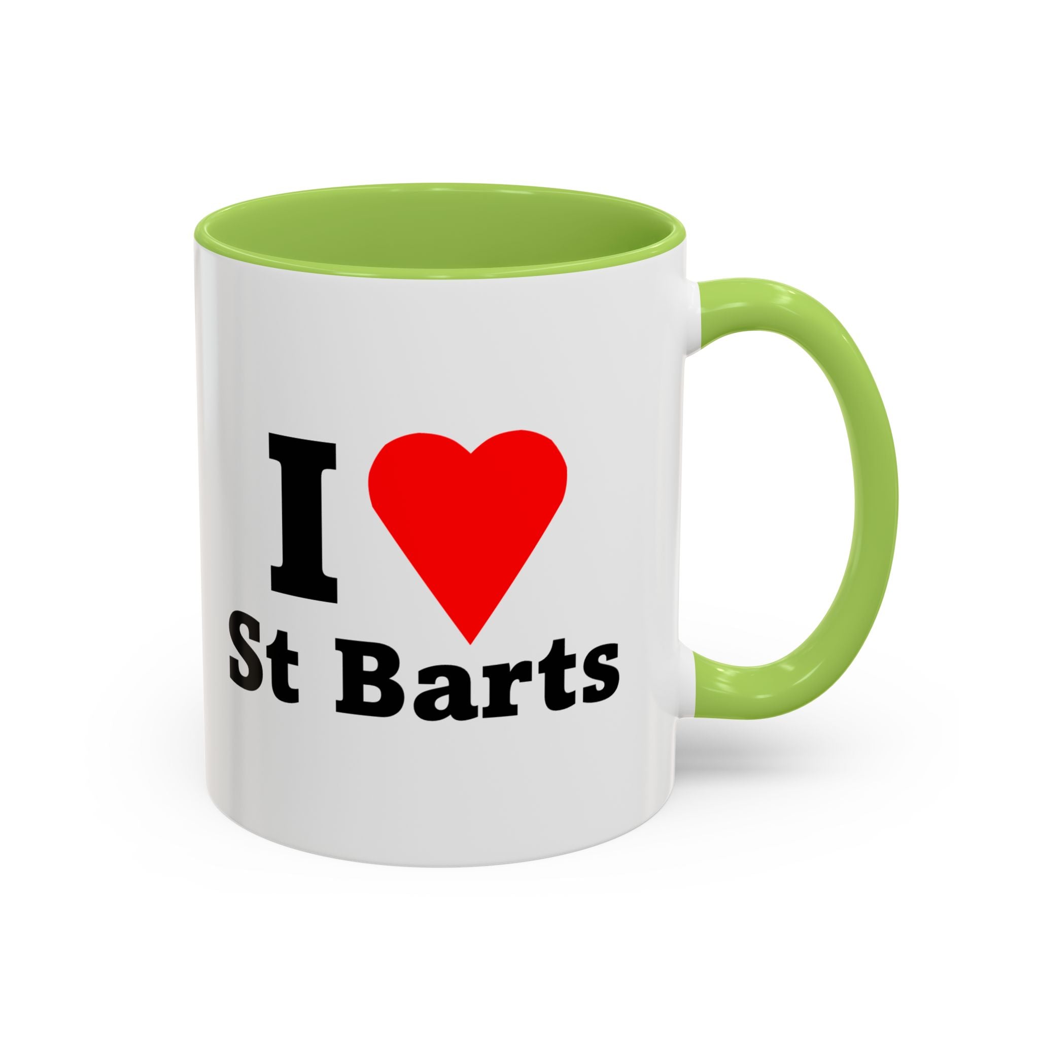 I Love St Barts Coffee Mug