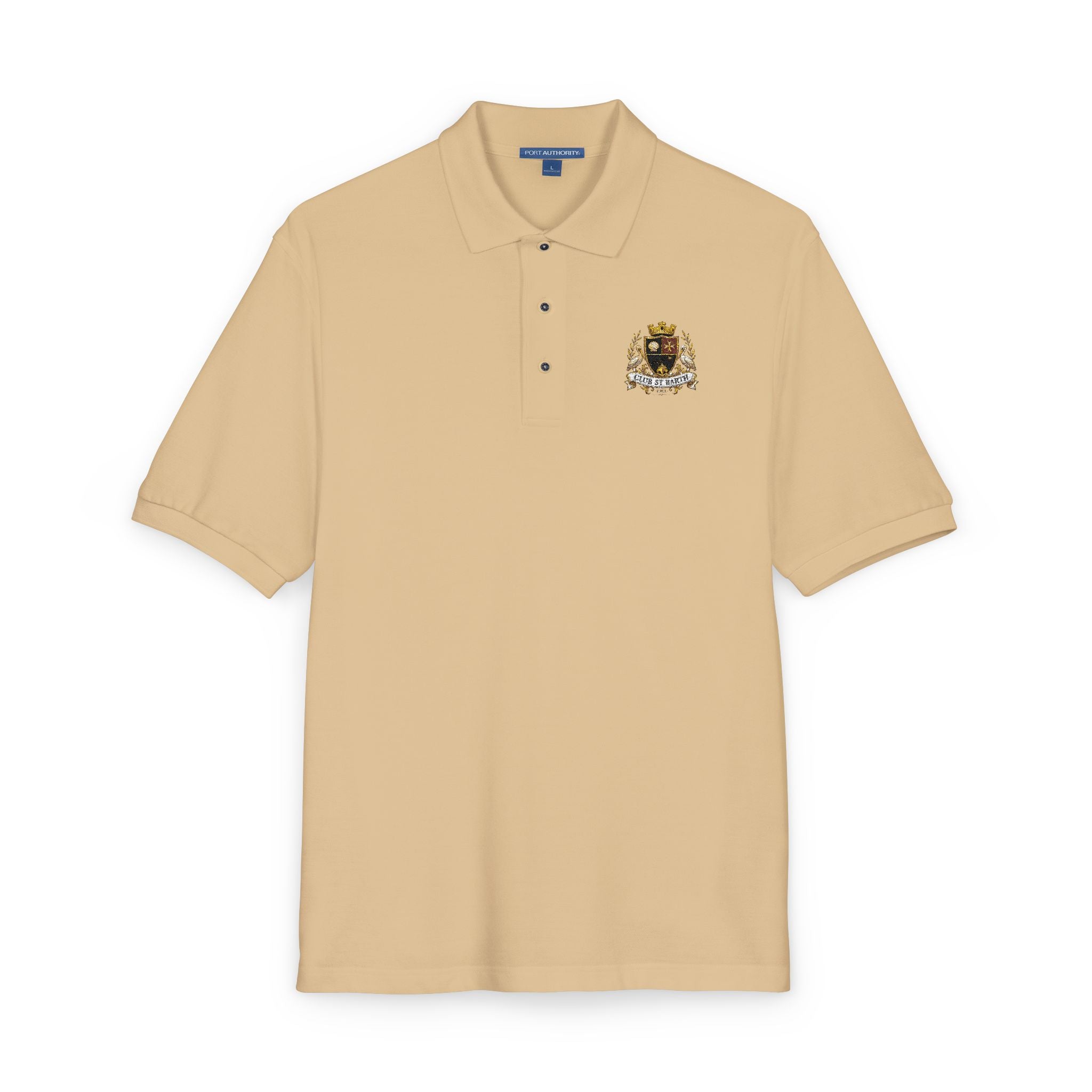 Club St Barth Crest — F.W.I. Unisex Polo Shirt (Embroidery)