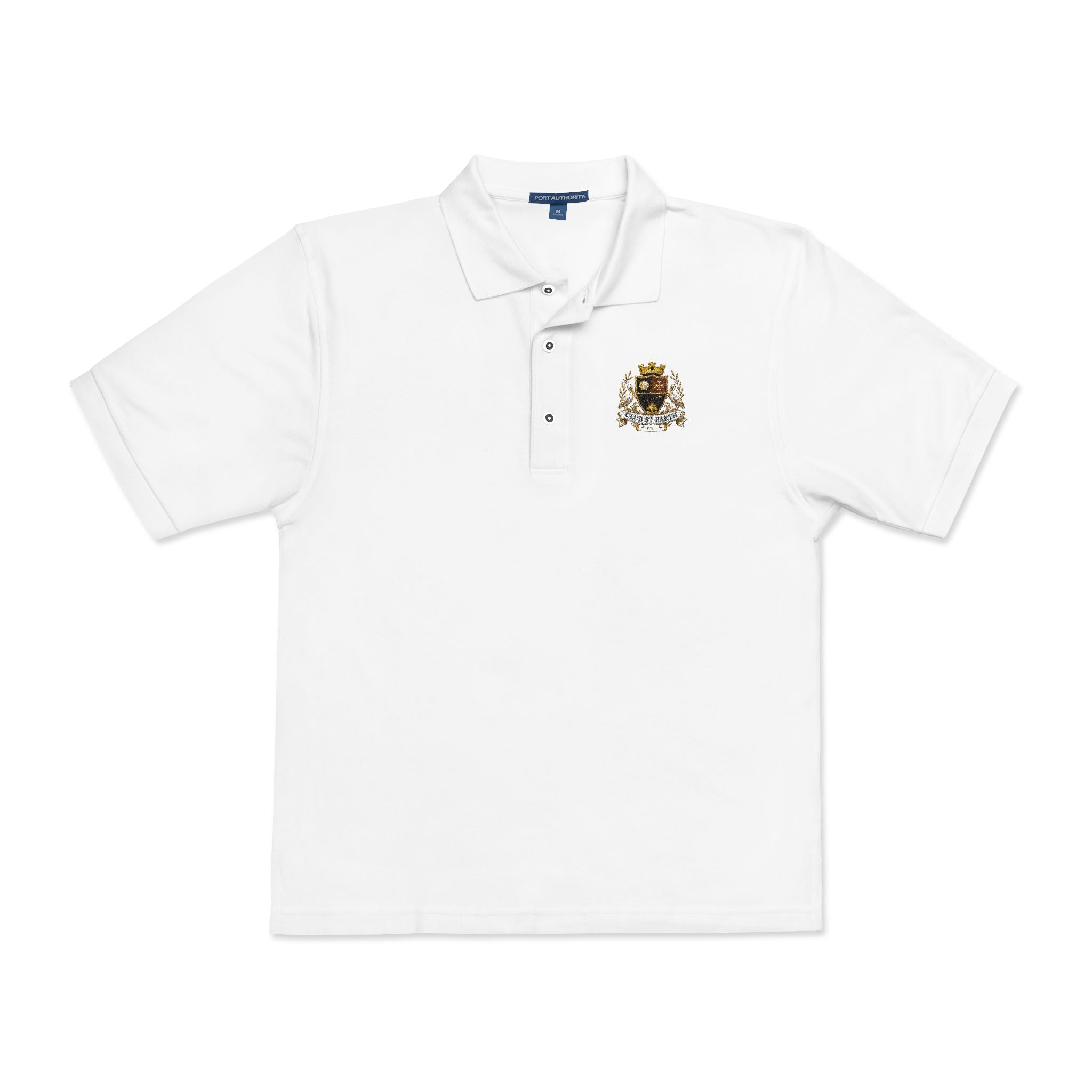 Club St Barth Crest — F.W.I. Unisex Polo Shirt (Embroidery)