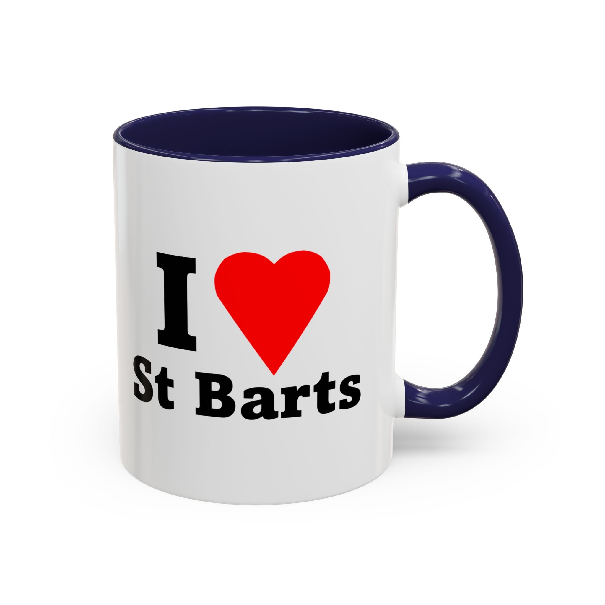 I Love St Barts Coffee Mug